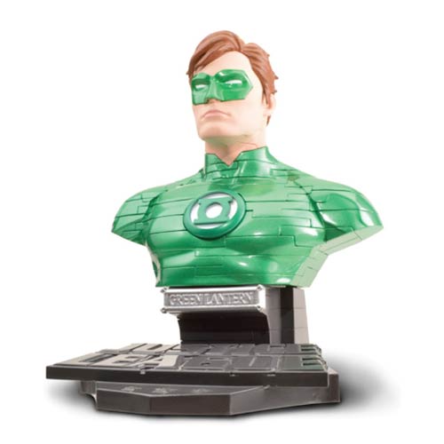 Justice League Green Lantern Hal Jordan Bust 3-D Puzzle